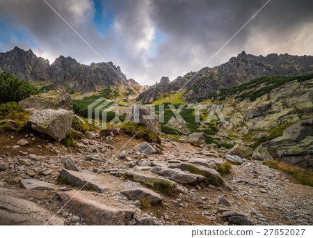 Rocky Hiking Trail in the Mountains 27852027
