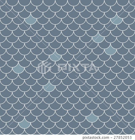 Fish Scales Seamless Pattern Fish Scales Seamless Pattern 27852053