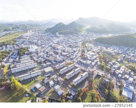 Residential aerial photography (backlight expression) Residential aerial photography (backlight expression) 27852145