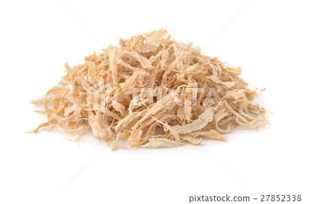 Pile of shredded dry ginger 27852338