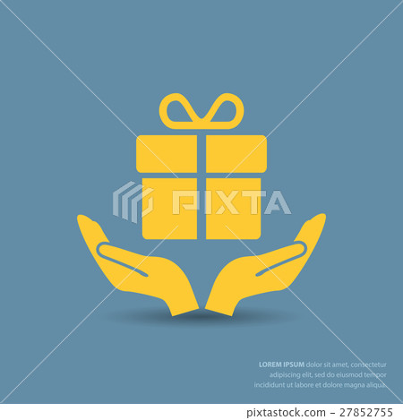 Pictograph of gift 27852755