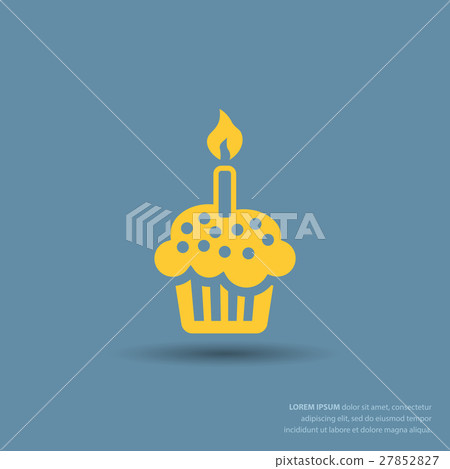Pictograph of cake - Stock Illustration [27852827] - PIXTA