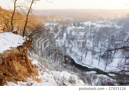 View of Vilnia river from Puckoriai exposure View of Vilnia river from Puckoriai exposure 27853126