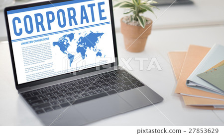 Global Business Corporate B2B Merchandise Concept 27853629