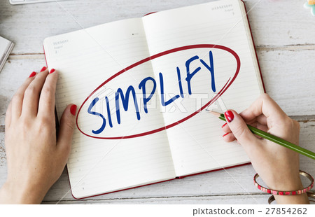 Simplify Simpleness Easy Facilitate Clarify Concept Simplify Simpleness Easy Facilitate Clarify Concept 27854262