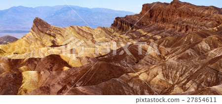 Famous Zabriskie Point in Death Valley Famous Zabriskie Point in Death Valley 27854611
