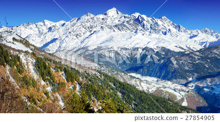 Spectacular Chalaadi Glacier, Causacus 27854905