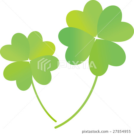 三葉草兩片葉子 27854955
