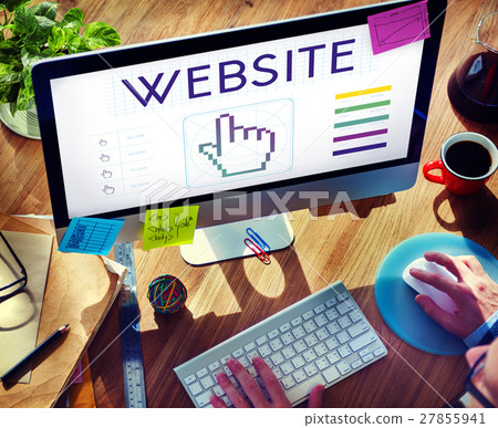 Website Global Communications Internet Connection Technology Concept 27855941