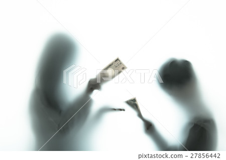 People silhouette negative image People silhouette negative image 27856442