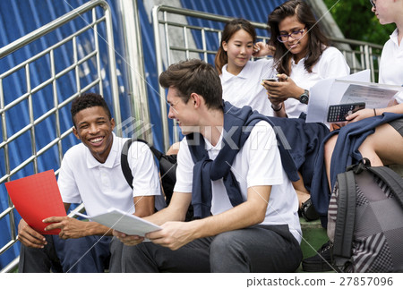 Diversity Students Friends Happiness Concept Diversity Students Friends Happiness Concept 27857096