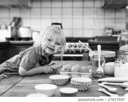 Kid Cooking Class Baking Concept Kid Cooking Class Baking Concept 27857097