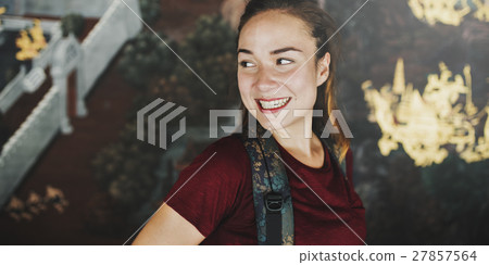 Woman Traveler Thailand Destination Culture Concept 27857564