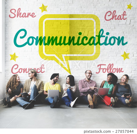 Communication Connection Social Media Concept Communication Connection Social Media Concept 27857844