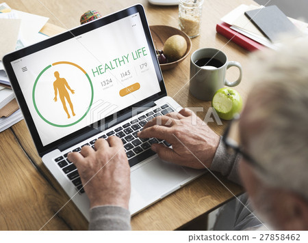 Calorie Counter Health Diet App Concept 27858462