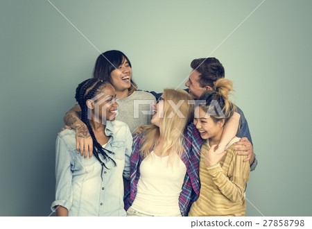 Diversity Teens Hipster Friend Cheerful Concept Diversity Teens Hipster Friend Cheerful Concept 27858798