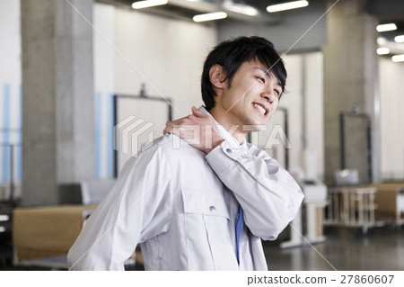 Stiff shoulder warehouse factory overwork fatigue fatigue circulation manufacturing transportation business men Stiff shoulder warehouse factory overwork fatigue fatigue circulation manufacturing transportation business men 27860607