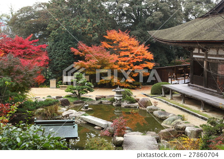 Autumn leaves of Zenji Temple 27860704