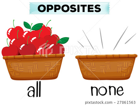Opposite words for all and none 27861563