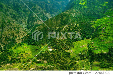 view to karakoram highway and valley, Pakistan 27861890