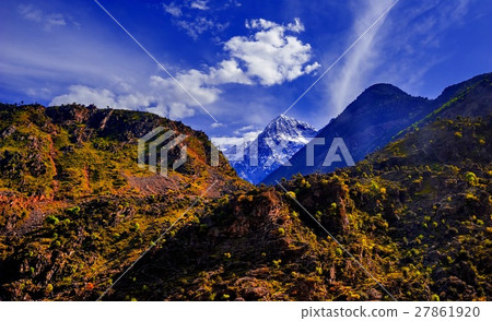 view to karakoram highway and valley, Pakistan 27861920