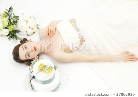 Bridal beauty shot Foreign women Bridal beauty shot Foreign women 27862930