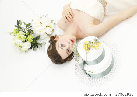 Bridal beauty shot Foreign women Bridal beauty shot Foreign women 27862933