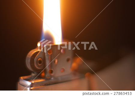 Flame of oil lighter Flame of oil lighter 27863453