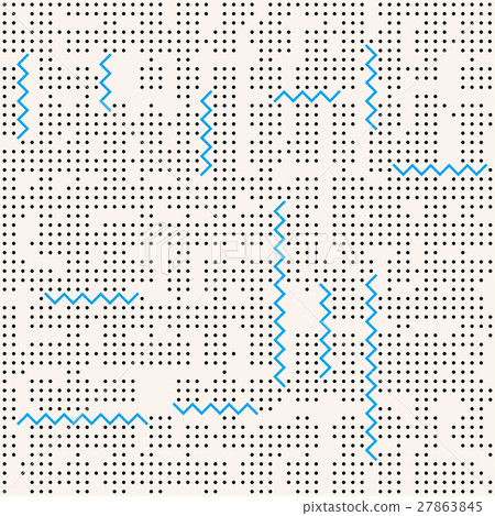 Seamless dots circle abstract pattern. Seamless dots circle abstract pattern. 27863845