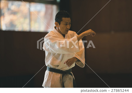 空手道 空的手 人物 27865244