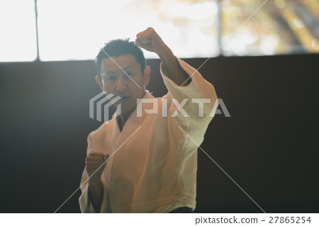 空手道 空的手 人物 27865254