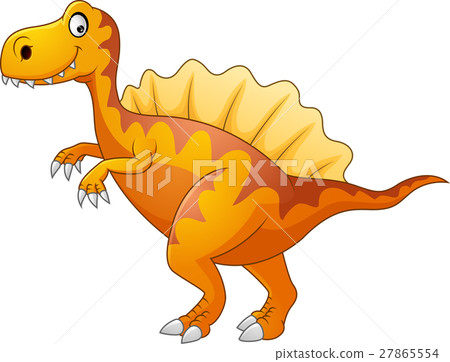 Cartoon funny dinosaur Cartoon funny dinosaur 27865554