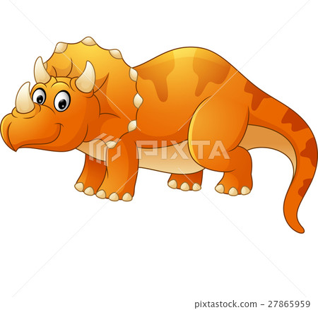 cartoon triceratops