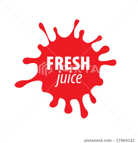juice splash vector sign 27869182