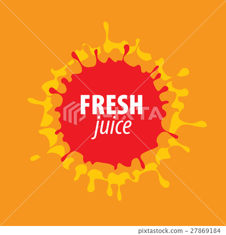 juice splash vector sign 27869184