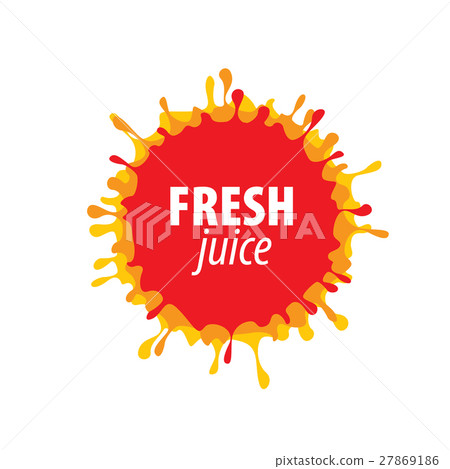 juice splash vector sign 27869186