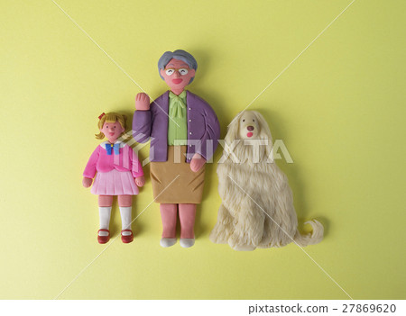 奶奶，孫子和狗 27869620