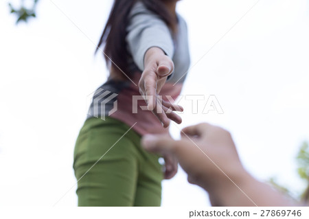 Help Concept Hands reaching out help each other Help Concept Hands reaching out help each other 27869746