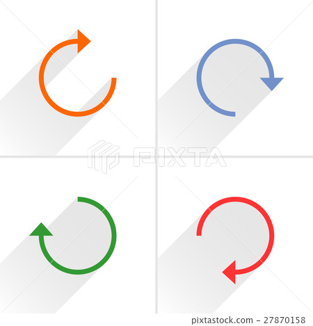 Arrow icon refresh, reset, repeat, reload sign Arrow icon refresh, reset, repeat, reload sign 27870158
