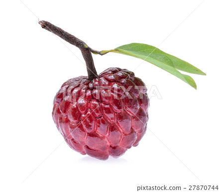 Custard apple isolated on white background 27870744