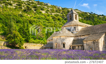 Ancient monastery Abbaye Notre-Dame de Senanque 27872407