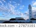 Inubozaki lighthouse and clouds 27873101