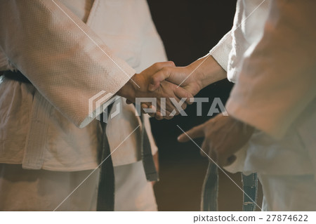 judo, Handshake, handshake 27874622