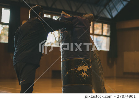 格鬥運動 沙袋 練習 27874901
