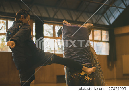 格鬥運動 沙袋 練習 27874905