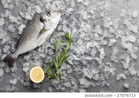 Fresh gilthead bream or dorado 27876713