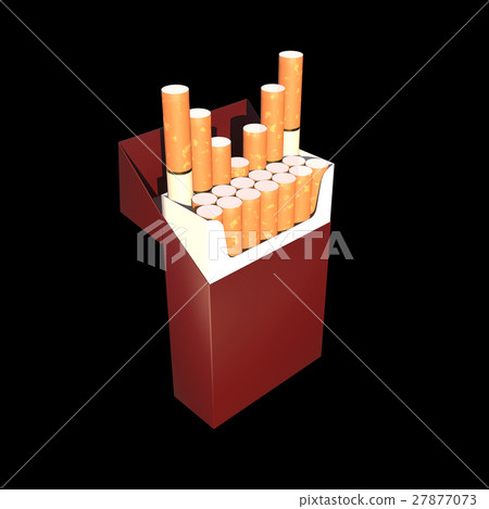 3d illustration of cigarette package 27877073