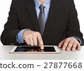 businessman using tablet 27877668