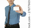 man with namecard 27877669