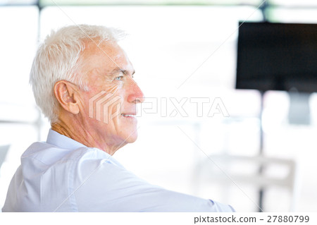 Businessman at the office 27880799